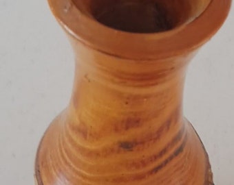 Rustic Vase, Vintage wooden vase, Wooden vase, Flower vase, Wooden Flower vase, Old vase, Decorative vase, Antique Vase, hand-curved vase,