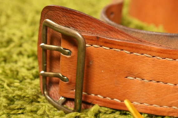 Vintage Belt, Vintage Leather Belt, Leather Belt,