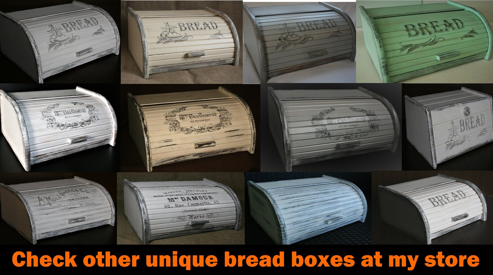 Grey BREAD BOX Grey Bread Bin Vintage Bread Box BREAD Bin Etsy