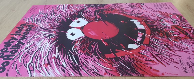 The Muppet Movie Vintage Polish Poster ORIGINAL 1982 Movie Poster - Jim ...