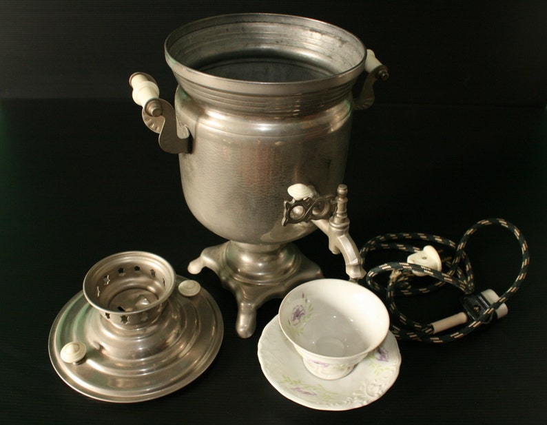 Tea samovar Electric Tea Pot Vintage Water Heater retro samovar