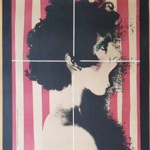 NASHVILLE - Polish Movie Poster - 23x32 1976 - Robert Altman - Klimowski & Schejbal artwork - Polish poster Polish art, RARE POSTER