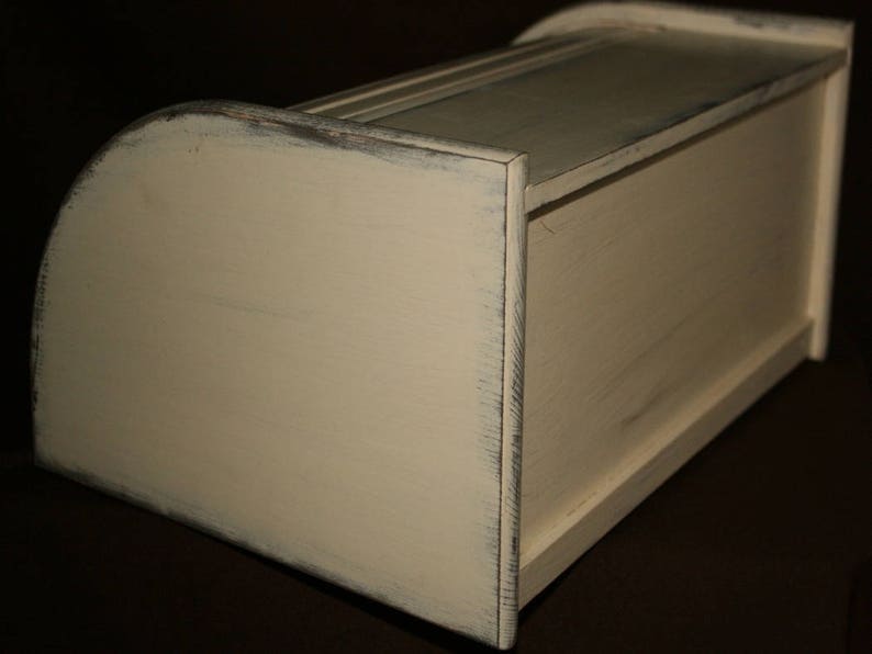 French Bread Box. BREAD BOX BREAD Bin. Distressed Bread Box Etsy