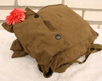 Vintage Military Bag, Crossbody Bag, Canvas Bag, Vintage Messenger Bag, Military Bag, Messenger Bag, Shoulder Bag, Army Bag, Cross Body Bag