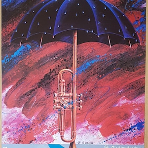 Jazzjamboree 1981 ORIGINELE Poolse muziekposter - Jazzfestival - Olbinski Art - Poolse poster