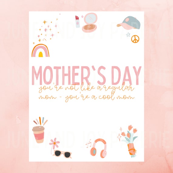 Mother's Day Keepsake Packet, Gift For Mom, Mother's Day Journal, Mother's Day Coupons, Mother's Day, Mother's Day Gift, Celebrate Mom