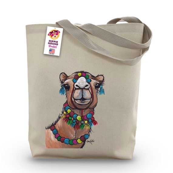 Camel Tote Bag Option to Personalize Camel Lover Gift Fun Camel Tote Cute Camel Totes Fun Colorful Animal Tote Camel Gifts Etsy Canada