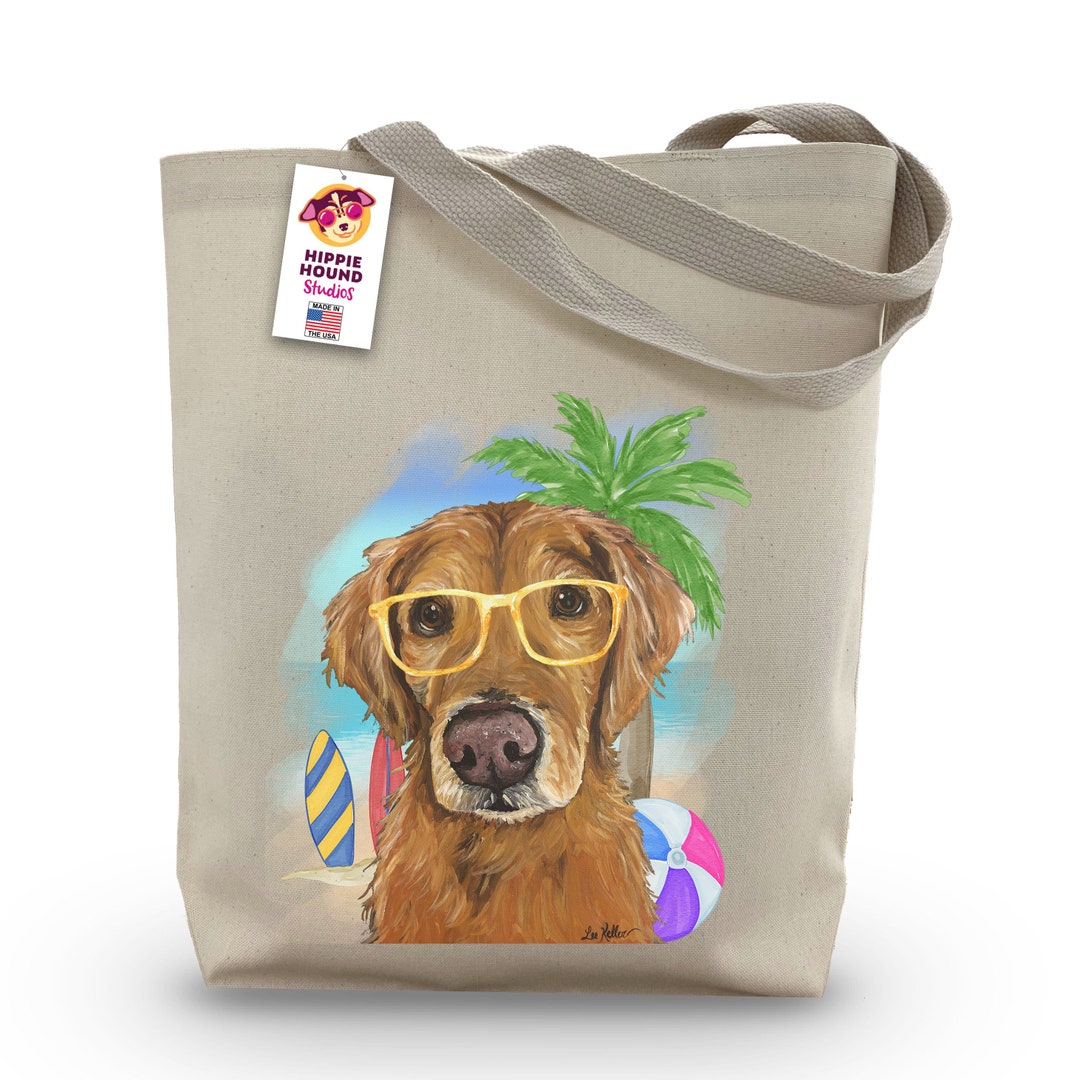Targhetta Per Valigia FouFou Dog Con Golden Retriever – Portaindirizzo Per Viaggi - 5