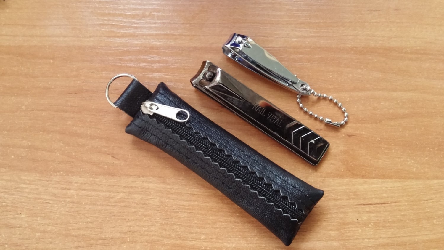 100 Real Genuine Leather Nail Clipper Case Wallet Pouch Purse Etsy UK