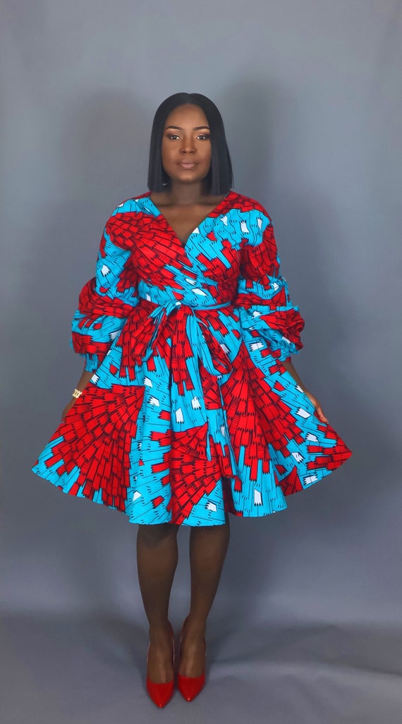 NEW IN: African clothingAfrican print wrap dresswomen's | Etsy