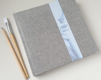 Fabriano Artistico Handbound with French Linen, Watercolour Sketchbook –  (Square 18 × 19 cm)