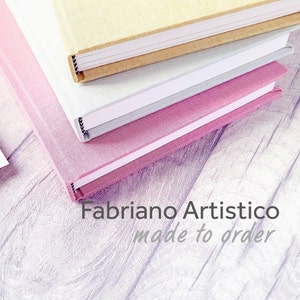 Fabriano Artistico hot Pressed Made to Order, Choice of Colours, 300 gsm,20 Pages