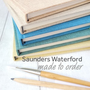 Saunders Waterford Watercolor Sketchbook: Hot or Cold Press, Made to Order