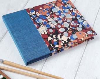 New!   Mixed Media Artists’ A5* Quarto Studio Book. 20 pages of 270gsm Hot Pressed Ivory Bockingford Watercolour Paper