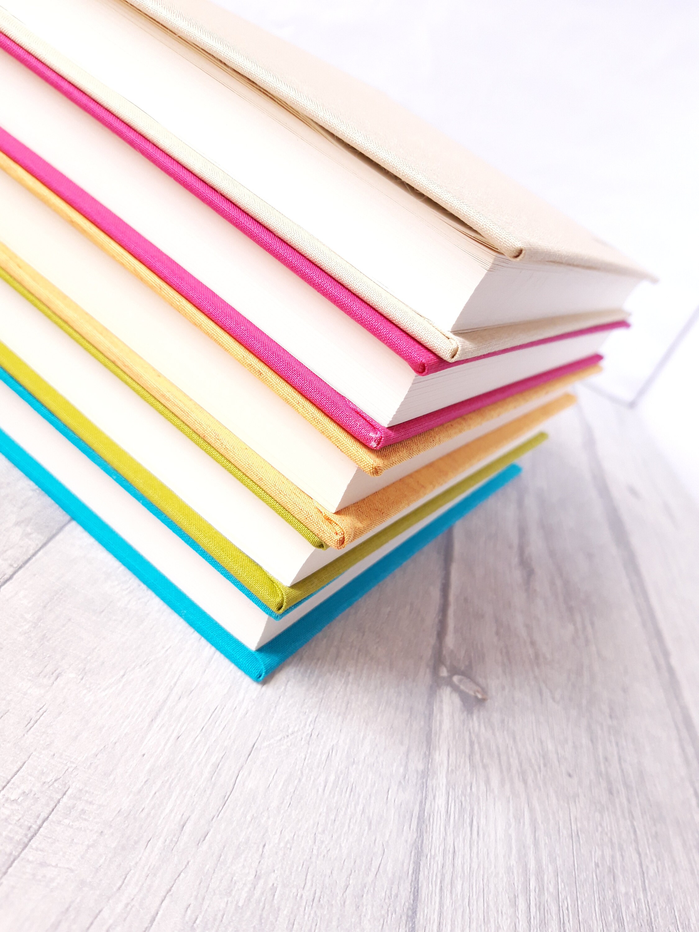 A5 Lined Linen Journal 130 pages Fine Ivory cream laid Etsy