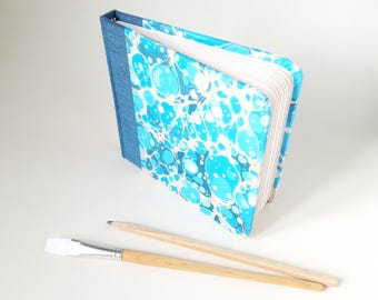 Cuaderno de acuarela de bolsillo Arches Aquarelle, papel prensado en caliente, 300 g/m², 22 páginas (44 caras)