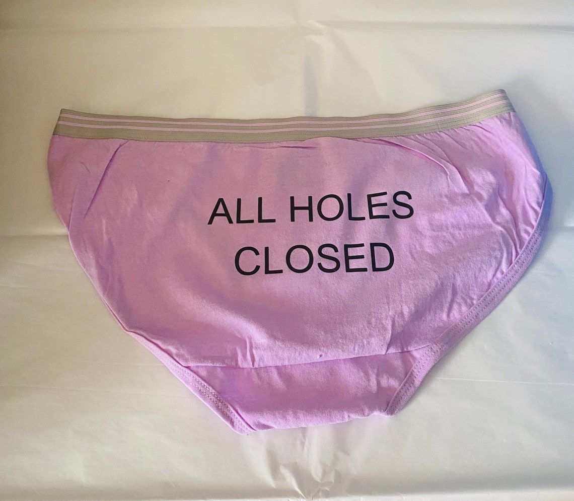 Funny Womens Underwear Not Tonight Panties Period Panties Etsy