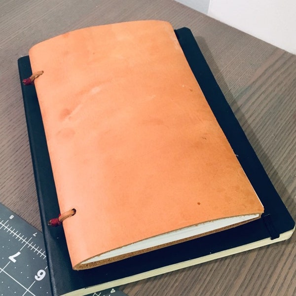 Tan Leather Sketch Book - 120 pages