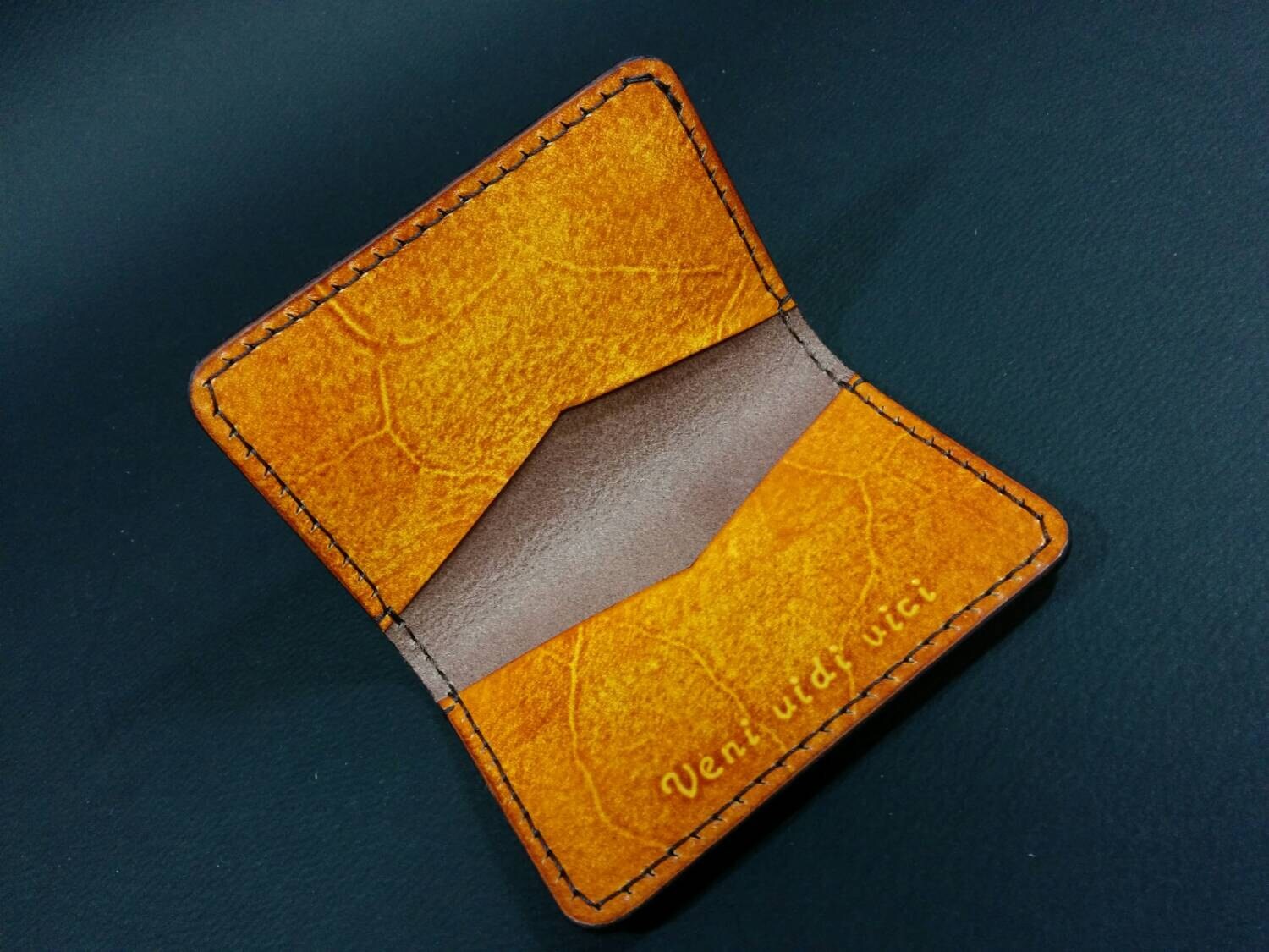Leather Business Card Holder Leather Business Card Casecard Etsy