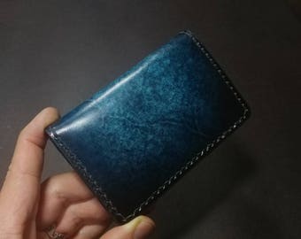 Leather Business Card Holder, Leather Business Card Case,card holder,business card holder,wallet,gift card case,Gift Card Holder,slim wallet