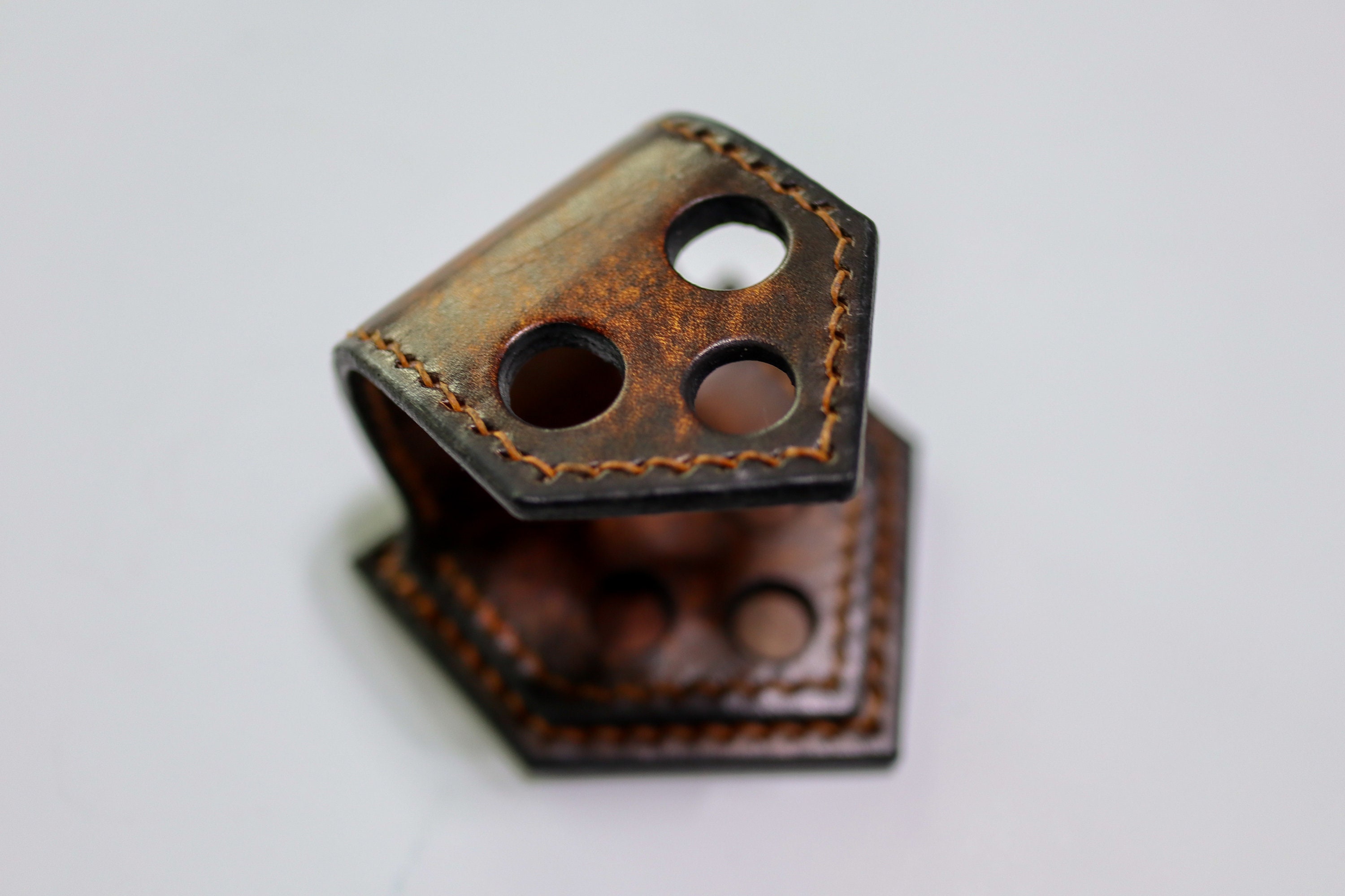 Leather Pen Holder Pen Stand Pencil Desk Organiser Etsy