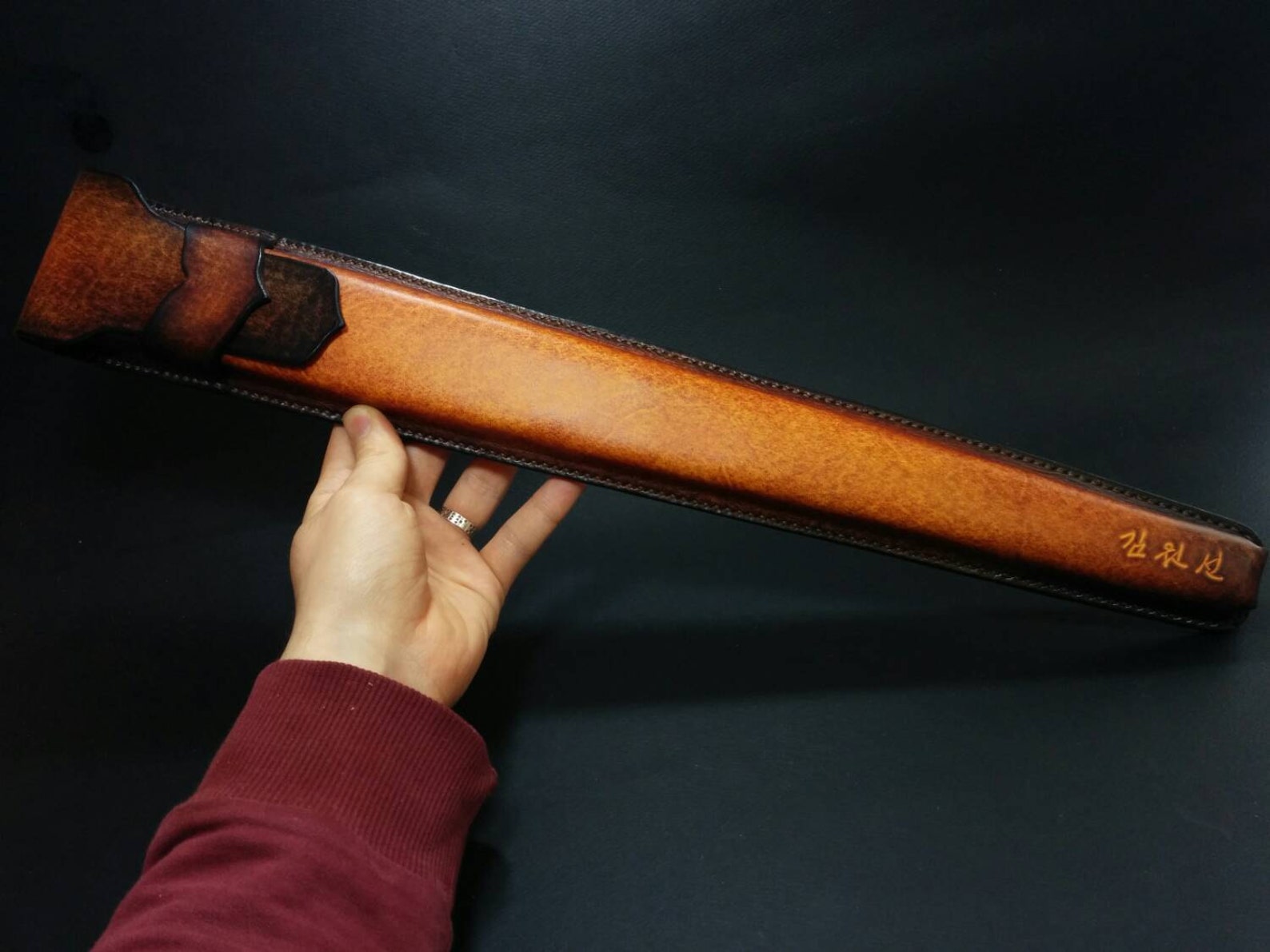 Leather Baton Case Classical Case Music Conductor Etsy