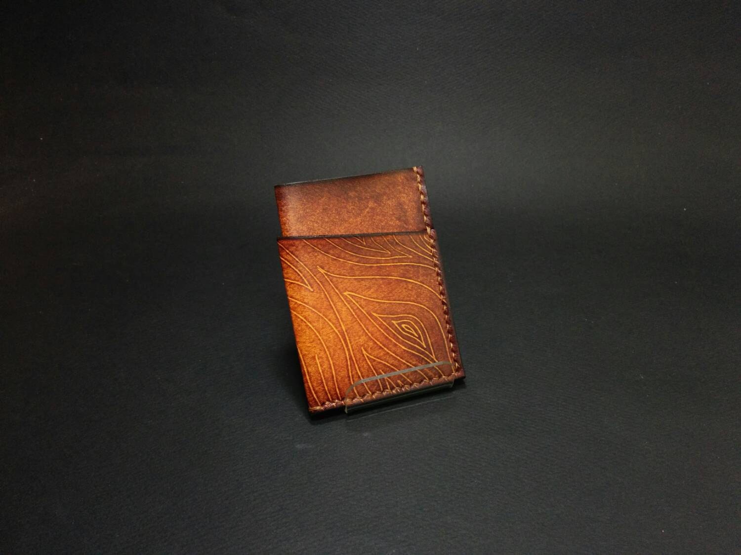 Leather Business Card Holder Leather Business Card Casecard Etsy