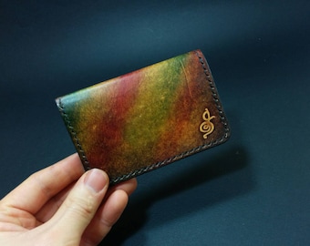 Leather Business Card Holder, Leather Business Card Case,card holder,business card holder,wallet,Gift Card Holder,slim wallet,mens wallet