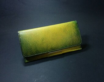 Leather Slim Wallet,Wallet,women wallet,simple wallet,card case,Purse,handmade,men wallet,mens wallet,long wallet,unisex wallet