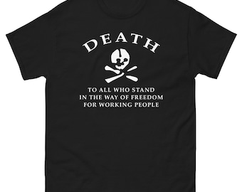 MAKHNOVSCHINA classic tee