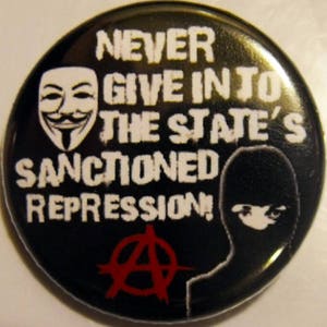 MALALPHA pins Badge Anonymous we are Legion