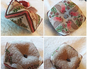 PDF cross stitch chart "Redthroat"