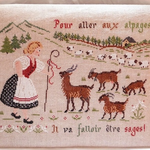 PDF Chart &quot;Pour aller aux Alpages... Il va falloir être sages!&quot;