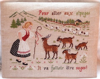 PDF Chart "Pour aller aux Alpages... Il va falloir être sages!"