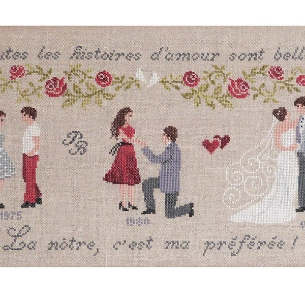 PDF "Notre Histoire d'Amour" grille point compté