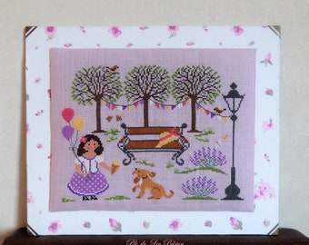 PDF cross stitch chart "Douceur d'été"