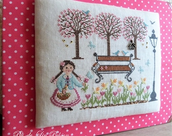 PDF cross stitch chart "Sortie Printanière"