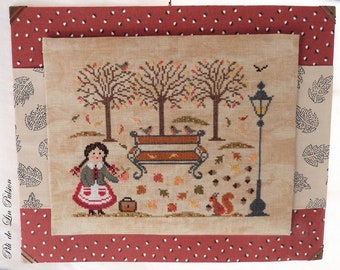 PDF Cross stitch chart "Rencontre d'Automne"