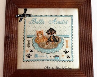 PDF Cross Stitch Pattern "Best Friends"