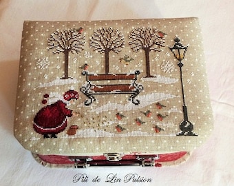 PDF Cross Stitch Chart "Première Neige" ("First snow")