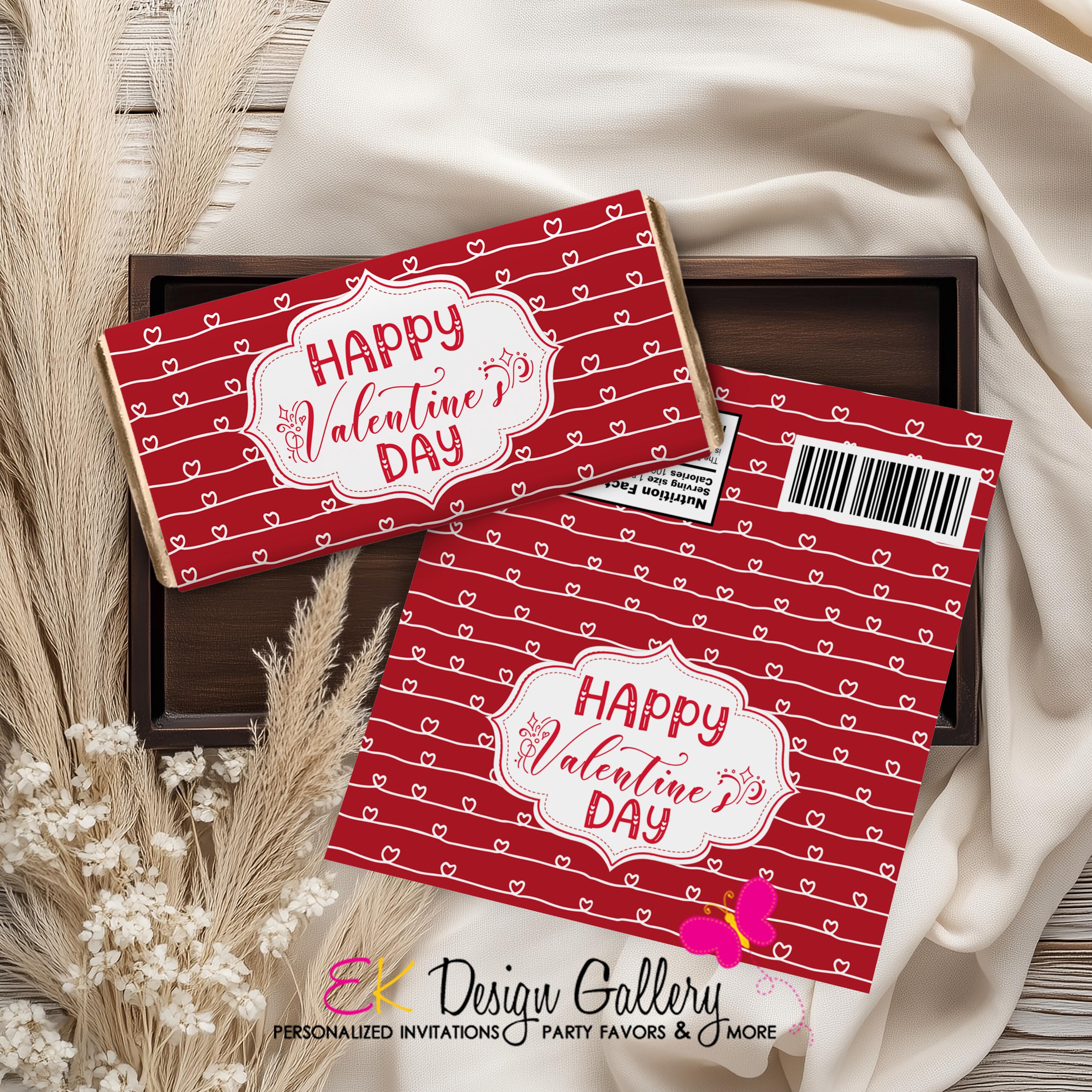 Wrapper Hd Valentines Day Candy Bar Wrapper, Classroom Exchange Valentines Treat ...