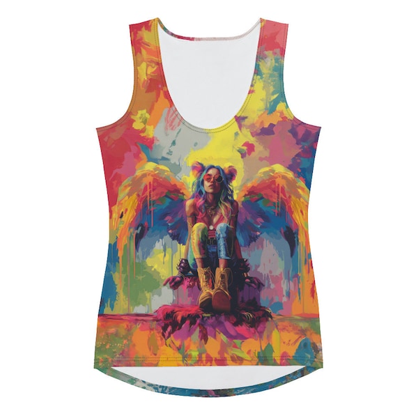Freedom Fighter Tank Top: Empowering Visual Against Slavery - Gift