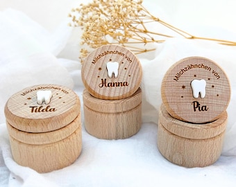 Zahndose, Milchzahndose, Milchzahndose Name, Zahndose personalisiert, Geschenke Geburt, Zahndose Mädchen, Zahnfee, Milchzahnbox