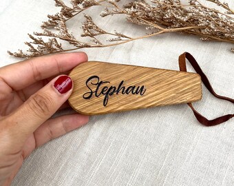 Bottle opener wood, personalized