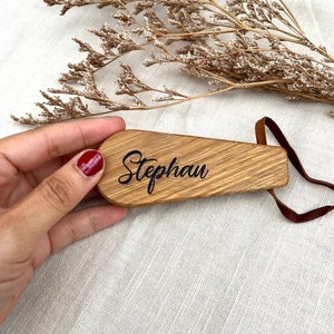 Bottle opener wood, personalized image 1