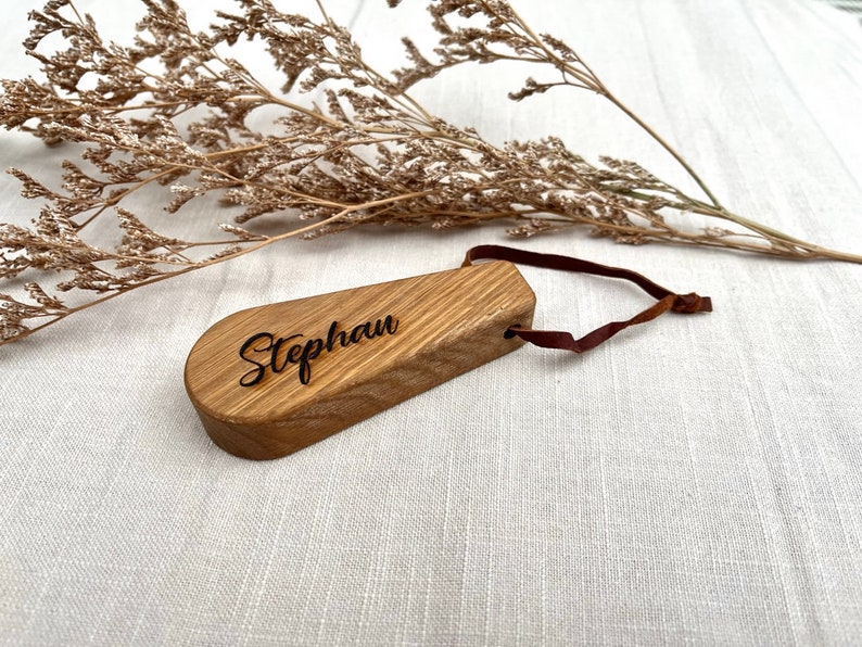 Bottle opener wood, personalized image 2