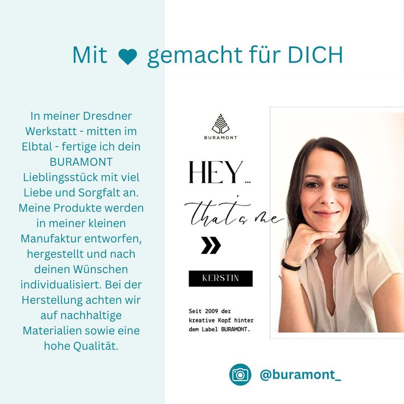 Mit liebe für dich gemachtn - BURAMONT
