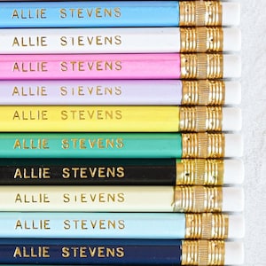 Custom Gold Foil Pencils image 3