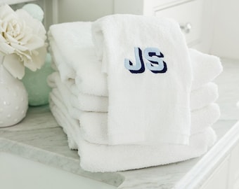 Embroidered Guest Towels