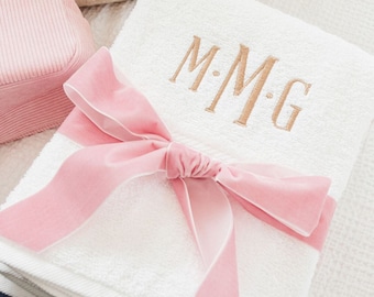 Embroidered Guest Towels